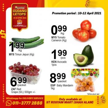 ST-Rosyam-Promotion-at-Shah-Alam-5-350x350 - Promotions & Freebies Selangor Supermarket & Hypermarket 