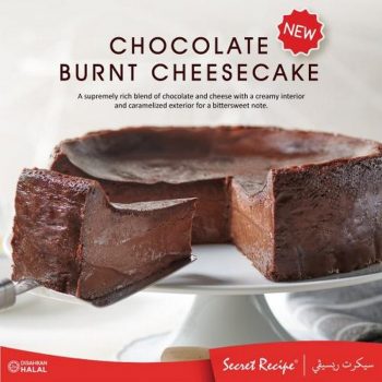 Secret-Recipe-Chocolate-Burnt-Cheesecake-Promo-350x350 - Beverages Food , Restaurant & Pub Johor Kedah Kelantan Kuala Lumpur Melaka Negeri Sembilan Pahang Penang Perak Perlis Promotions & Freebies Putrajaya Sabah Sarawak Selangor Terengganu 