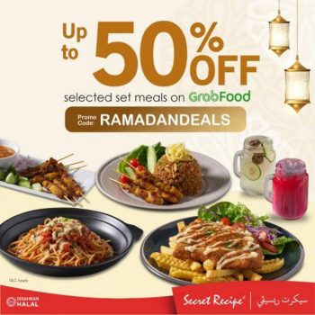 Secret-Recipe-Ramadan-Promotion-on-GrabFood-350x350 - Beverages Food , Restaurant & Pub Johor Kedah Kelantan Kuala Lumpur Melaka Negeri Sembilan Online Store Pahang Penang Perak Perlis Promotions & Freebies Putrajaya Sabah Sarawak Selangor Terengganu 