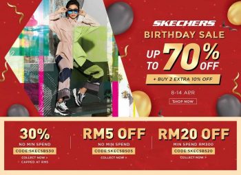 Skechers-Birthday-Sale-on-Shopee-350x255 - Fashion Accessories Fashion Lifestyle & Department Store Footwear Johor Kedah Kelantan Kuala Lumpur Malaysia Sales Melaka Negeri Sembilan Online Store Pahang Penang Perak Perlis Putrajaya Sabah Sarawak Selangor Terengganu 