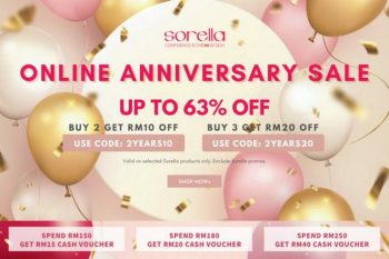 Sorella-Online-Anniversary-Sale-350x233 - Fashion Accessories Fashion Lifestyle & Department Store Johor Kedah Kelantan Kuala Lumpur Lingerie Malaysia Sales Melaka Negeri Sembilan Online Store Pahang Penang Perak Perlis Putrajaya Sabah Sarawak Selangor Terengganu 