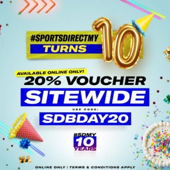 Sports-Direct-Online-Birthday-Sale-2-350x350 - Apparels Fashion Accessories Fashion Lifestyle & Department Store Footwear Johor Kedah Kelantan Kuala Lumpur Malaysia Sales Melaka Negeri Sembilan Online Store Pahang Penang Perak Perlis Putrajaya Sabah Sarawak Selangor Terengganu 