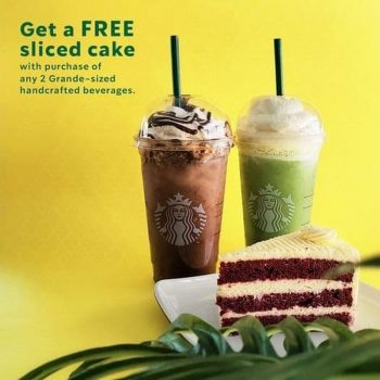 Starbucks-Free-Sliced-Cake-Promo-350x350 - Beverages Food , Restaurant & Pub Johor Kedah Kelantan Kuala Lumpur Melaka Negeri Sembilan Pahang Penang Perak Perlis Promotions & Freebies Putrajaya Sabah Sarawak Selangor Terengganu 