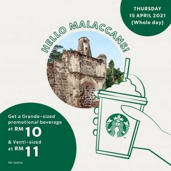 Starbucks-Malacca-Heritage-Day-Promotion-350x350 - Beverages Food , Restaurant & Pub Melaka Promotions & Freebies 