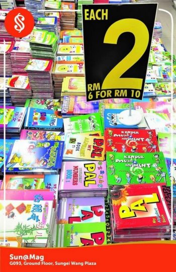 Sun@Meg-World-Book-Day-Promo-at-Sungei-Wang-Plaza-350x539 - Books & Magazines Kuala Lumpur Promotions & Freebies Selangor Stationery 