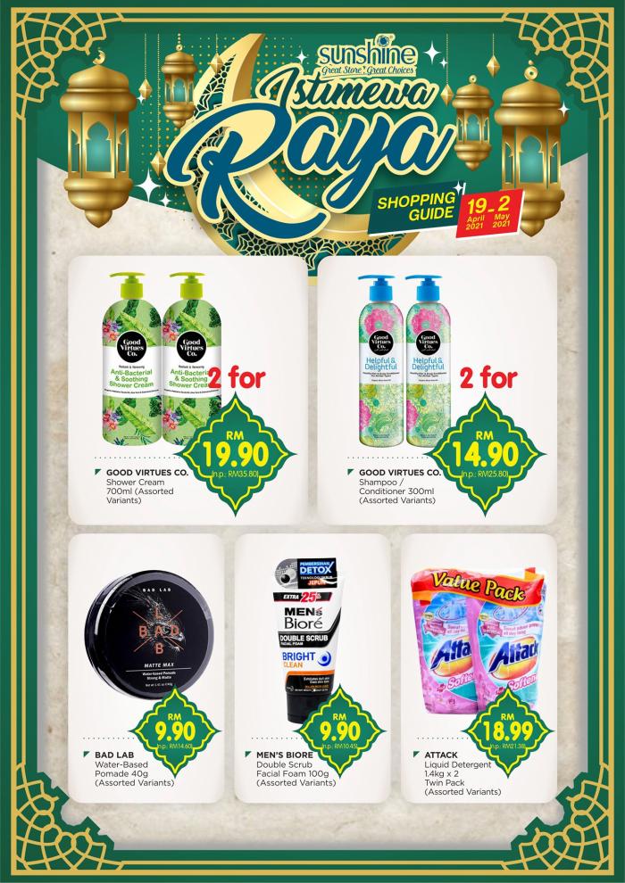 19 Apr-2 May 2021: Sunshine Raya Special Promotion - EverydayOnSales.com