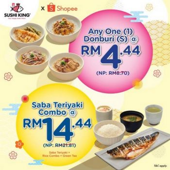 Sushi-King-April-Promotion-on-Shopee-350x350 - Beverages Food , Restaurant & Pub Johor Kedah Kelantan Kuala Lumpur Melaka Negeri Sembilan Online Store Pahang Penang Perak Perlis Promotions & Freebies Putrajaya Sabah Sarawak Selangor Terengganu 