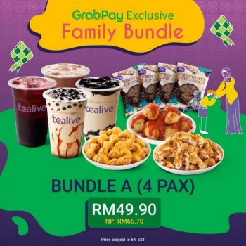 Tealive-GrabPay-Family-Bundle-Ramadan-Promotion-350x350 - Beverages Food , Restaurant & Pub Johor Kedah Kelantan Kuala Lumpur Melaka Negeri Sembilan Pahang Penang Perak Perlis Promotions & Freebies Putrajaya Sabah Sarawak Selangor Terengganu 