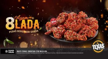 Texas-Chicken-Ayam-8Lada-Promo-350x191 - Beverages Food , Restaurant & Pub Johor Kedah Kelantan Kuala Lumpur Melaka Negeri Sembilan Pahang Penang Perak Perlis Promotions & Freebies Putrajaya Sabah Sarawak Selangor Terengganu 