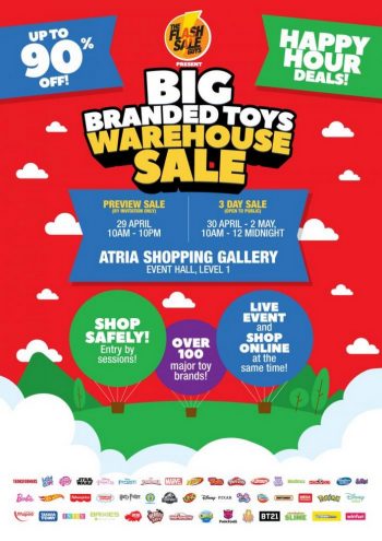 The-Flash-Sale-Guys-Big-Branded-Toys-Warehouse-Sale-at-Atria-Shopping-Gallery-350x495 - Baby & Kids & Parenting Selangor Toys Warehouse Sale & Clearance in Malaysia 