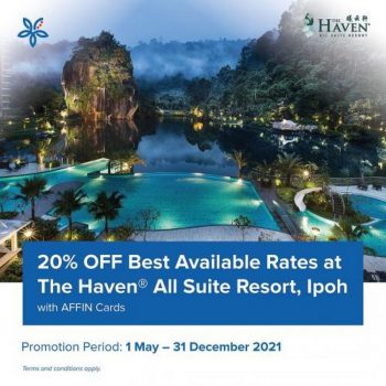 The-Haven-All-Suite-Resort-20-OFF-Promotion-with-AFFIN-Cards-350x350 - Affin Bank Bank & Finance Hotels Perak Promotions & Freebies Sports,Leisure & Travel 