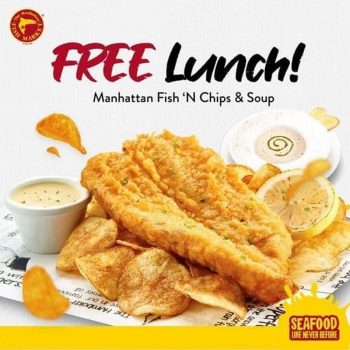 The-Manhattan-Fish-Market-Free-Lunch-Promo-350x350 - Beverages Food , Restaurant & Pub Johor Kedah Kelantan Kuala Lumpur Melaka Negeri Sembilan Pahang Penang Perak Perlis Promotions & Freebies Putrajaya Sabah Sarawak Selangor Terengganu 