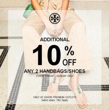 Tory-Burch-Special-Sale-at-Johor-Premium-Outlets-1-350x351 - Fashion Accessories Fashion Lifestyle & Department Store Johor Malaysia Sales 