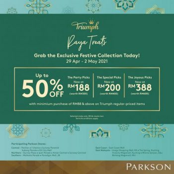 Triumph-Raya-Sale-at-Parkson-350x350 - Fashion Lifestyle & Department Store Johor Kedah Kelantan Kuala Lumpur Lingerie Malaysia Sales Melaka Negeri Sembilan Pahang Penang Perak Perlis Putrajaya Sabah Sarawak Selangor Terengganu 