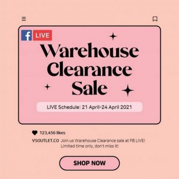 VS-Outlet-Live-Warehouse-Sale-350x350 - Apparels Fashion Accessories Fashion Lifestyle & Department Store Johor Kedah Kelantan Kuala Lumpur Melaka Negeri Sembilan Online Store Pahang Penang Perak Perlis Putrajaya Sabah Sarawak Selangor Terengganu Warehouse Sale & Clearance in Malaysia 