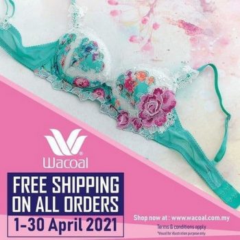 Wacoal-Free-Shipping-Promo-350x350 - Fashion Accessories Fashion Lifestyle & Department Store Johor Kedah Kelantan Kuala Lumpur Lingerie Melaka Negeri Sembilan Online Store Pahang Penang Perak Perlis Promotions & Freebies Putrajaya Sabah Sarawak Selangor Terengganu 