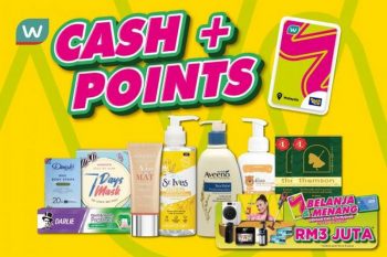 Watsons-Cash-Points-Promotion-350x233 - Beauty & Health Johor Kedah Kelantan Kuala Lumpur Melaka Negeri Sembilan Online Store Pahang Penang Perak Perlis Personal Care Promotions & Freebies Putrajaya Sabah Sarawak Selangor Terengganu 