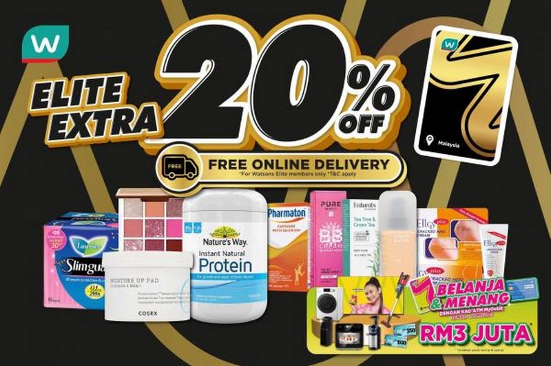 30 Mar19 Apr 2021 Watsons Elite Member Promotion