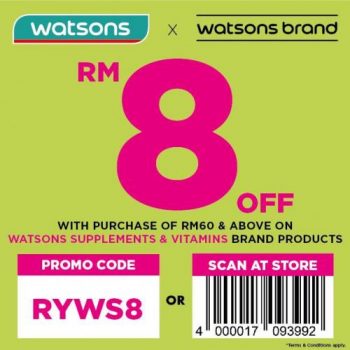Watsons-Free-Health-Beauty-Voucher-Promotion-12-350x350 - Beauty & Health Health Supplements Johor Kedah Kelantan Kuala Lumpur Melaka Negeri Sembilan Online Store Pahang Penang Perak Perlis Personal Care Promotions & Freebies Putrajaya Sabah Sarawak Selangor Terengganu