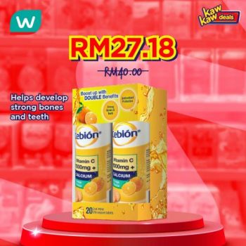 Watsons-Kaw-Kaw-Deals-Sale-22-2-350x350 - Beauty & Health Health Supplements Johor Kedah Kelantan Kuala Lumpur Malaysia Sales Melaka Negeri Sembilan Pahang Penang Perak Perlis Personal Care Putrajaya Sabah Sarawak Selangor Terengganu 