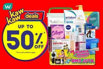 Watsons-Kaw-Kaw-Deals-Sale-350x233 - Beauty & Health Health Supplements Johor Kedah Kelantan Kuala Lumpur Malaysia Sales Melaka Negeri Sembilan Online Store Pahang Penang Perak Perlis Personal Care Putrajaya Sabah Sarawak Selangor Terengganu 
