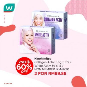 Watsons-Kinohimitsu-Collagen-Day-Sale-6-350x350 - Beauty & Health Johor Kedah Kelantan Kuala Lumpur Malaysia Sales Melaka Negeri Sembilan Online Store Pahang Penang Perak Perlis Personal Care Putrajaya Sabah Sarawak Selangor Skincare Terengganu 