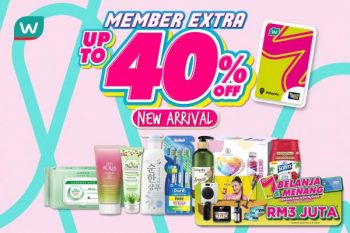 Watsons-New-Arrival-Promotion-350x233 - Beauty & Health Health Supplements Johor Kedah Kelantan Kuala Lumpur Melaka Negeri Sembilan Online Store Pahang Penang Perak Perlis Personal Care Promotions & Freebies Putrajaya Sabah Sarawak Selangor Terengganu 