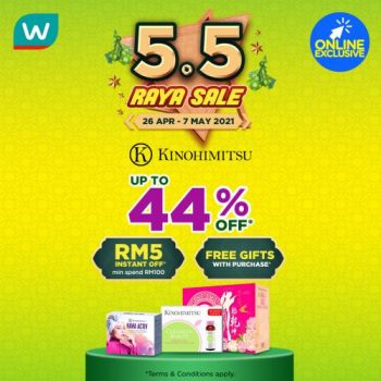 Watsons-Online-5.5-Raya-Sale-15-350x350 - Beauty & Health Health Supplements Johor Kedah Kelantan Kuala Lumpur Malaysia Sales Melaka Negeri Sembilan Pahang Penang Perak Perlis Personal Care Putrajaya Sabah Sarawak Selangor Terengganu