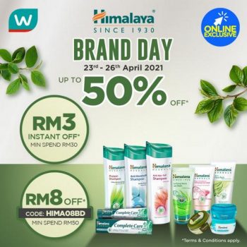 Watsons-Online-Himalaya-Brand-Day-Sale-350x350 - Beauty & Health Johor Kedah Kelantan Kuala Lumpur Malaysia Sales Melaka Negeri Sembilan Online Store Pahang Penang Perak Perlis Personal Care Putrajaya Sabah Sarawak Selangor Skincare Terengganu 