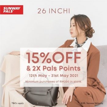 26-INCHI-Sunway-Pals-Promo-350x350 - Apparels Bags Fashion Accessories Fashion Lifestyle & Department Store Kuala Lumpur Promotions & Freebies Selangor 