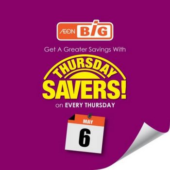 AEON-BiG-Thursday-Savers-Promotion-350x350 - Johor Kedah Kelantan Kuala Lumpur Melaka Negeri Sembilan Pahang Penang Perak Perlis Promotions & Freebies Putrajaya Sabah Sarawak Selangor Supermarket & Hypermarket Terengganu 