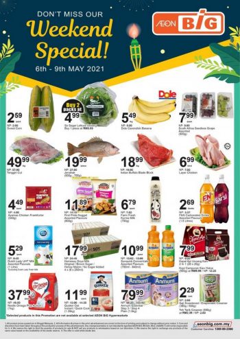 AEON-BiG-Weekend-Promotion-350x494 - Johor Kedah Kelantan Kuala Lumpur Melaka Negeri Sembilan Pahang Penang Perak Perlis Promotions & Freebies Putrajaya Sabah Sarawak Selangor Supermarket & Hypermarket Terengganu 