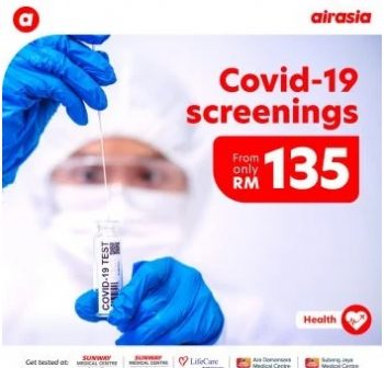 Airasia-Covid-19-Screening-Test-Promo-350x336 - Johor Kedah Kelantan Kuala Lumpur Melaka Negeri Sembilan Online Store Others Pahang Penang Perak Perlis Promotions & Freebies Putrajaya Sabah Sarawak Selangor Terengganu 