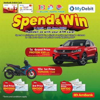 AmBank-Spend-Win-Contest-350x350 - AmBank Bank & Finance Events & Fairs Johor Kedah Kelantan Kuala Lumpur Melaka Negeri Sembilan Online Store Pahang Penang Perak Perlis Putrajaya Sabah Sarawak Selangor Terengganu 