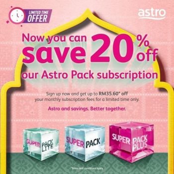 Astro-20-off-Promo-350x350 - Johor Kedah Kelantan Kuala Lumpur Melaka Negeri Sembilan Online Store Others Pahang Penang Perak Perlis Promotions & Freebies Putrajaya Sabah Sales Calendar Sarawak Selangor Terengganu 