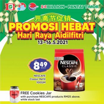 BILLION-Pantai-Timor-Hari-Raya-Promotion-1-350x349 - Johor Kedah Kelantan Kuala Lumpur Melaka Negeri Sembilan Pahang Penang Perak Perlis Promotions & Freebies Putrajaya Sabah Sarawak Selangor Supermarket & Hypermarket Terengganu 