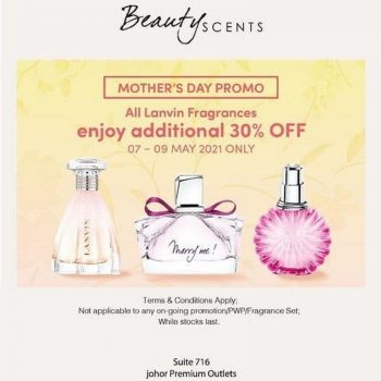 Beauty-Scents-Mothers-Day-Promo-at-Johor-Premium-Outlets-350x350 - Beauty & Health Fragrances Johor Promotions & Freebies 