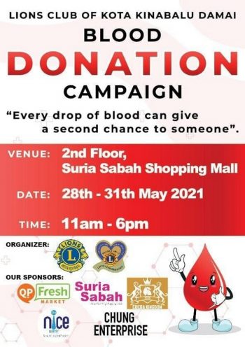 Blood-Donation-Campaign-at-Suria-Sabah-Shopping-Mall-350x496 - Events & Fairs Others Sabah 