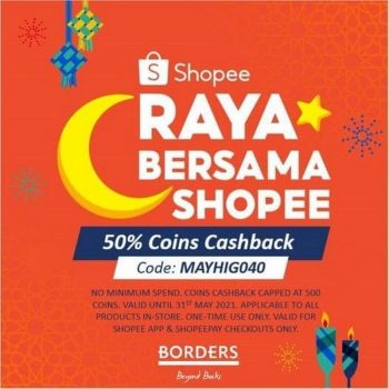 Borders-Book-Deals-with-Shopee-350x350 - Books & Magazines Johor Kedah Kelantan Kuala Lumpur Melaka Negeri Sembilan Online Store Pahang Penang Perak Perlis Promotions & Freebies Putrajaya Sabah Sarawak Selangor Stationery Terengganu 