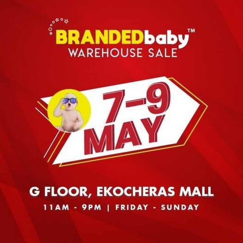 79 May 2021 Branded Baby Warehouse Sale at EkoCheras Mall