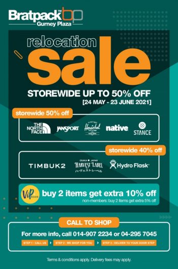 Bratpack-Relocation-Sale-at-Gurney-Plaza-350x527 - Bags Fashion Accessories Fashion Lifestyle & Department Store Penang Warehouse Sale & Clearance in Malaysia 