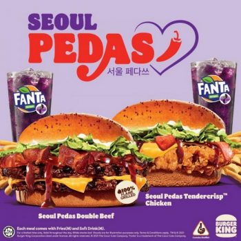 Burger-King-Seoul-Pedas-Burger-Promo-350x350 - Beverages Burger Food , Restaurant & Pub Johor Kedah Kelantan Kuala Lumpur Melaka Negeri Sembilan Pahang Penang Perak Perlis Promotions & Freebies Putrajaya Sabah Sarawak Selangor Terengganu 
