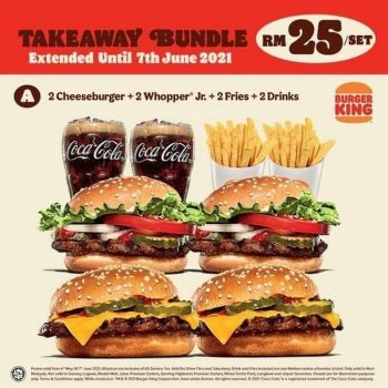 Burger-King-Takeaway-Bundle-350x350 - Beverages Burger Food , Restaurant & Pub Johor Kedah Kelantan Kuala Lumpur Melaka Negeri Sembilan Pahang Penang Perak Perlis Promotions & Freebies Putrajaya Sabah Sarawak Selangor Terengganu 