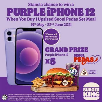 Burger-King-Win-Purple-iPhone-12-Contest-350x350 - Beverages Events & Fairs Food , Restaurant & Pub Johor Kedah Kelantan Kuala Lumpur Melaka Negeri Sembilan Online Store Pahang Penang Perak Perlis Putrajaya Sabah Sarawak Selangor Terengganu 