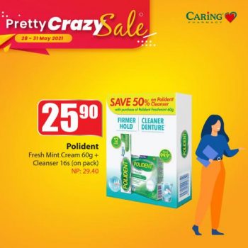 Caring-Pharmacy-Pretty-Crazy-Sale-Promotion-7-350x350 - Beauty & Health Health Supplements Johor Kedah Kelantan Kuala Lumpur Melaka Negeri Sembilan Online Store Pahang Penang Perak Perlis Personal Care Promotions & Freebies Putrajaya Sabah Sarawak Selangor Terengganu 