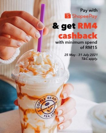 Coffee-Bean-RM4-Cashback-Promotion-with-ShopeePay-350x438 - Beverages Food , Restaurant & Pub Johor Kedah Kelantan Kuala Lumpur Melaka Negeri Sembilan Pahang Penang Perak Perlis Promotions & Freebies Putrajaya Sabah Sarawak Selangor Terengganu 