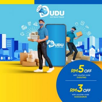 Dudu-Promotion-Up-To-RM5-OFF-Promo-Code-with-Touch-n-Go-350x350 - Johor Kedah Kelantan Kuala Lumpur Melaka Negeri Sembilan Online Store Others Pahang Penang Perak Perlis Promotions & Freebies Putrajaya Sabah Sarawak Selangor Terengganu 