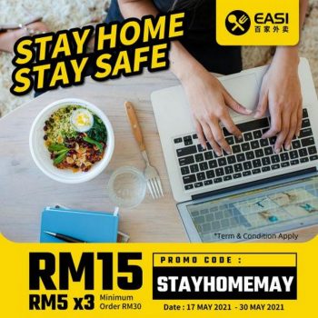 EASI-Stay-Home-Promotion-350x350 - Beverages Food , Restaurant & Pub Johor Kedah Kelantan Kuala Lumpur Melaka Negeri Sembilan Online Store Pahang Penang Perak Perlis Promotions & Freebies Putrajaya Sabah Sarawak Selangor Terengganu 