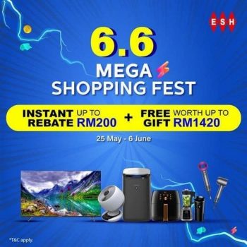 ESH-Electrical-6.6-Shopping-Fest-350x350 - Computer Accessories Electronics & Computers Home Appliances IT Gadgets Accessories Johor Kedah Kelantan Kitchen Appliances Kuala Lumpur Melaka Negeri Sembilan Online Store Pahang Penang Perak Perlis Promotions & Freebies Putrajaya Sabah Sarawak Selangor Terengganu 