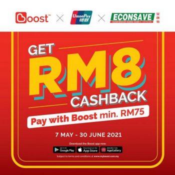 Econsave-RM8-Cashback-Promotion-with-Boost-350x350 - Johor Kedah Kelantan Kuala Lumpur Melaka Negeri Sembilan Pahang Penang Perak Perlis Promotions & Freebies Putrajaya Sabah Sarawak Selangor Supermarket & Hypermarket Terengganu 